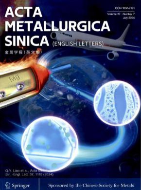 Acta Metallurgica Sinica杂志